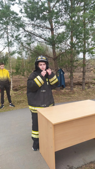 Районный конкурс по пожарной безопасности.